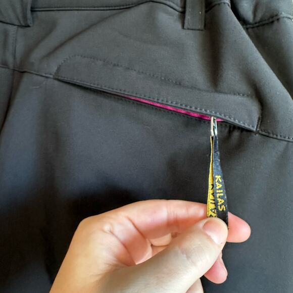 Kailas Softshell Lined Outdoor Hiking Camping Pants Black XL - Picture 7 of 11